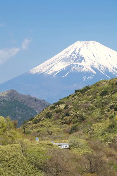 Montagna Fuji nella stagione invernale — Foto Stock