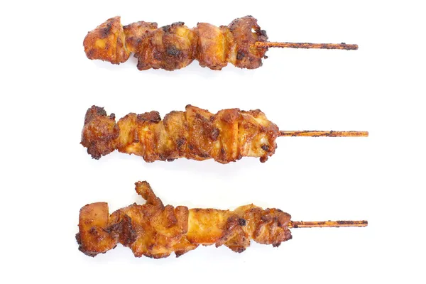 Chicken satay — Stock Photo, Image