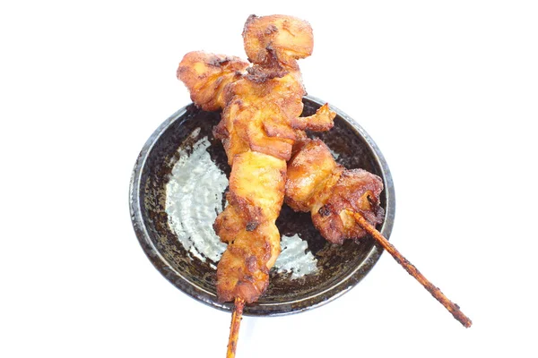 Chicken satay — Stock Photo, Image