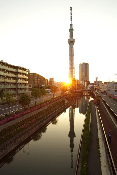 Tokyo şehir manzarası — Stok fotoğraf