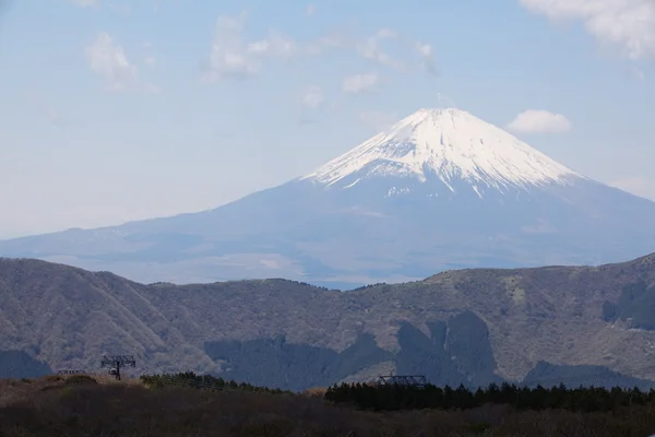 Montanha Fuji na temporada de inverno — Fotografia de Stock