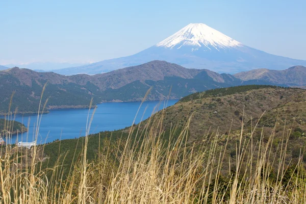 Montaña Fuji y lago Achi — Foto de Stock