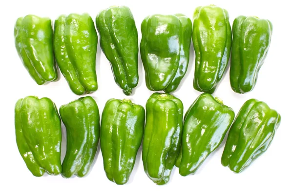 Grüne Paprika — Stockfoto