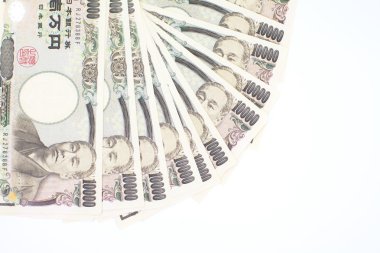 yakın - Japon para birimi yen, banknot ve madeni paralar