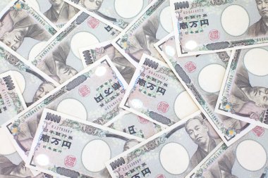 yakın - Japon para birimi yen, banknot ve madeni paralar