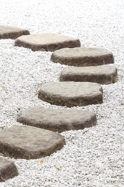 Zen stone path — Stock Photo, Image