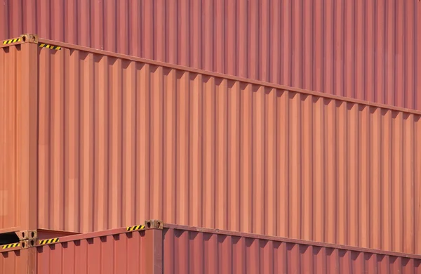 Containers verzending — Stockfoto