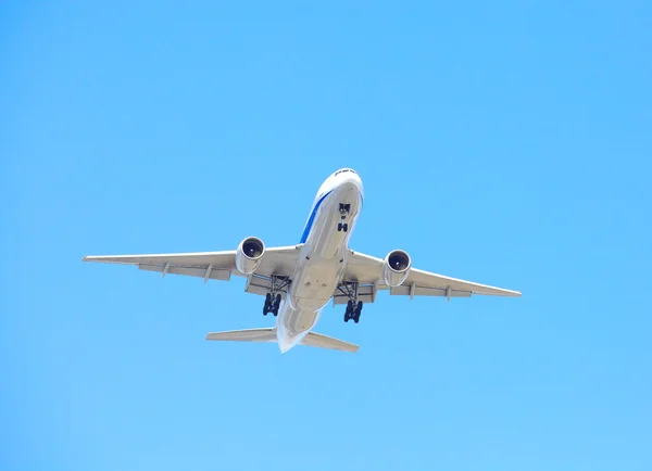 Aereo in decollo — Foto Stock