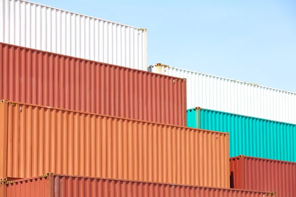 Containers verzending — Stockfoto