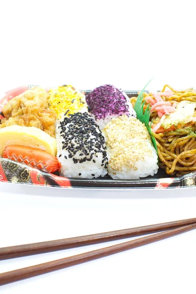 Japanse kant en klare lunchbox, bento — Stockfoto