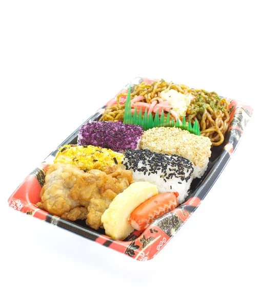 Japanse kant en klare lunchbox, bento — Stockfoto