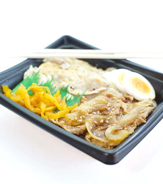 Bento lunchbox Japanese style — Stock Photo, Image