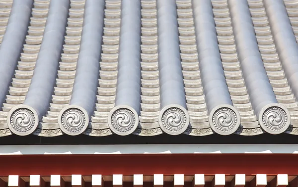 Ιαπωνικό ναό αρχιτεκτονική στέγη — Φωτογραφία Αρχείου