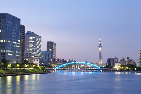 Tokyjskou sky tree — Stock fotografie