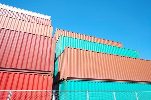 Containerschifffahrt — Stockfoto
