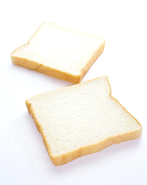 Twee sneetjes brood — Stockfoto