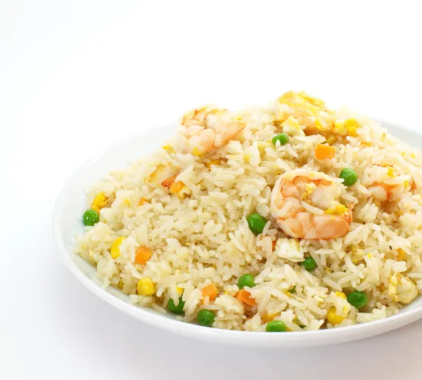 Shrimp fried rice — Stock Photo, Image