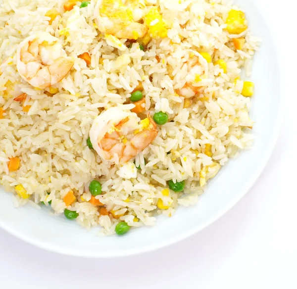 Arroz frito de camarones — Foto de Stock