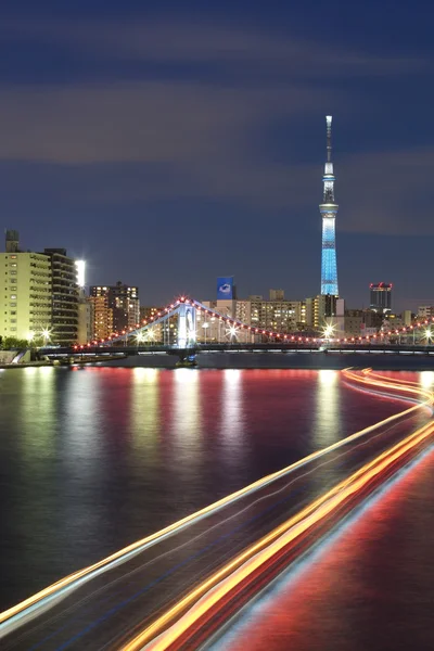 Vista de Tokyo Sky Tree — Fotografia de Stock