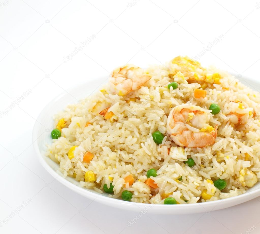 Shrimp fried rice — Stock Photo © Torsakarin #40795205