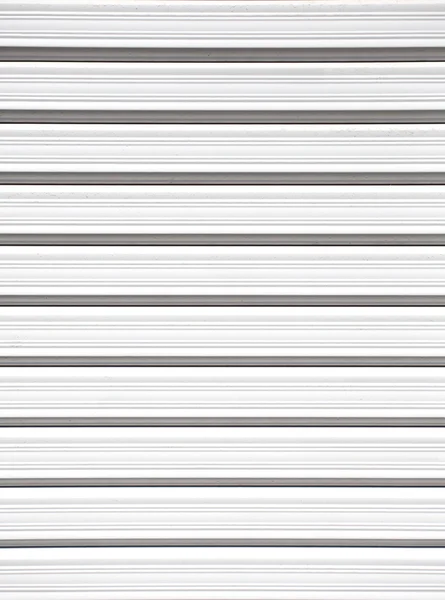 Weiße Stahlklapptür als Hintergrund und Muster — Stockfoto