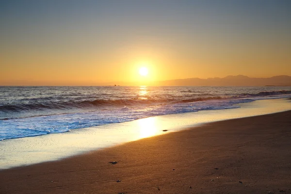Sunset at sea ocean — Stock Photo, Image