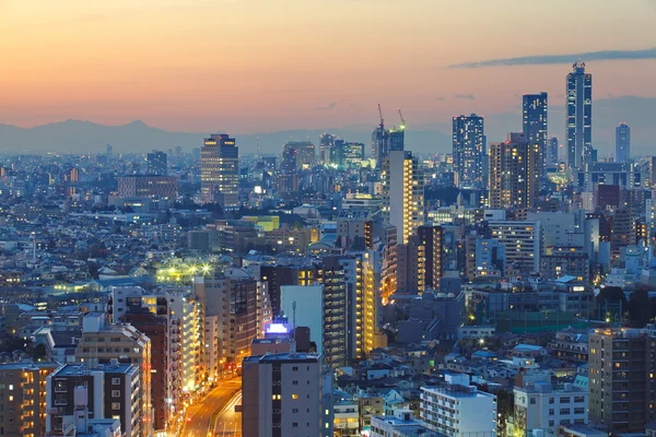 Uitzicht op de stad Tokio — Stockfoto