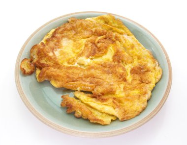 Yumurtalı omlet seramik plaka 