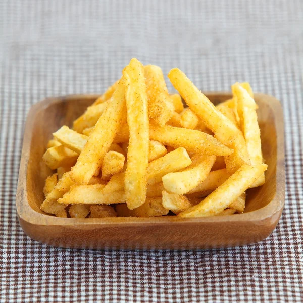 Uma pilha de batatas fritas — Fotografia de Stock