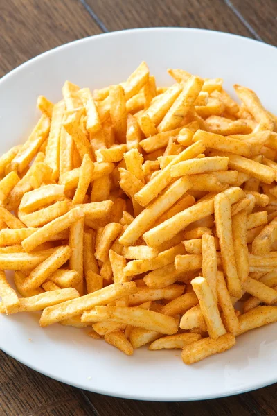 Une pile de frites — Photo