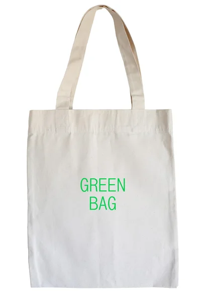 Cotton eco bag — Stock Photo, Image