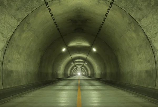 Urban tunnel at mountain — Stock Photo, Image