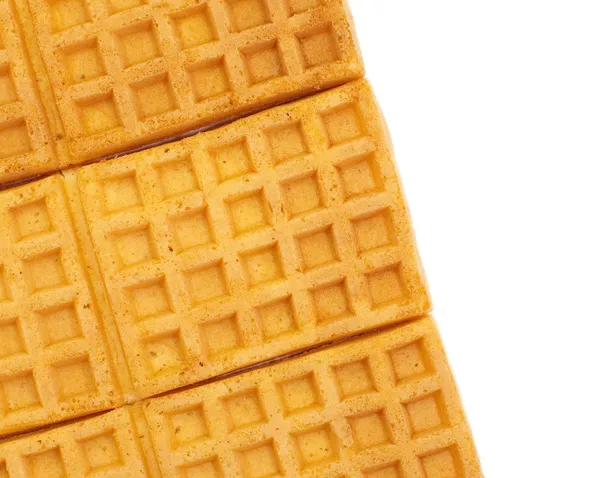 Delicious sweet waffles — Stock Photo, Image