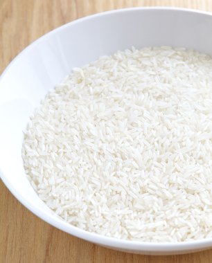 Asian beyaz pirinç
