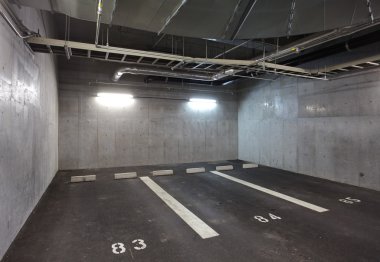 Park garaj yeraltı iç