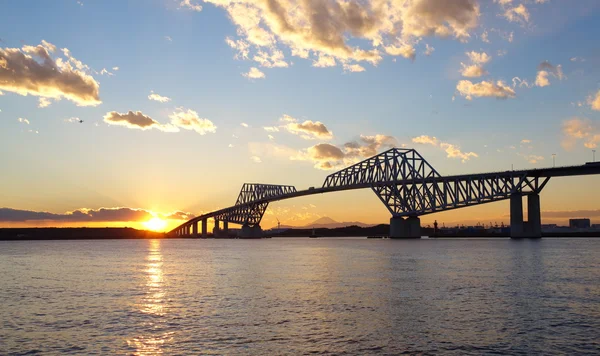 Tokyotor-Brücke — Stockfoto