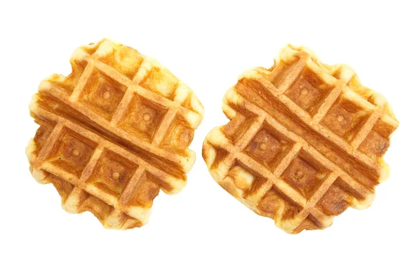 Belgian sugar waffles — Stock Photo, Image