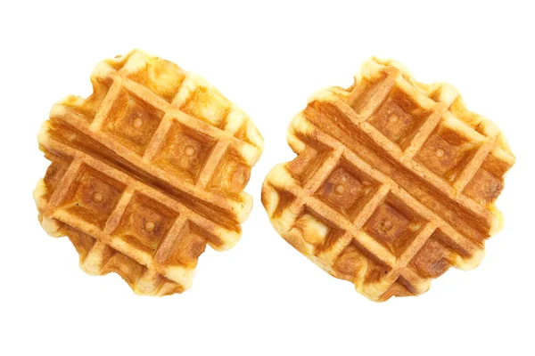 Waffles de açúcar belgas — Fotografia de Stock