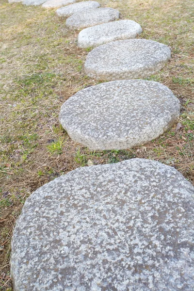 Caminho de pedra zen — Fotografia de Stock