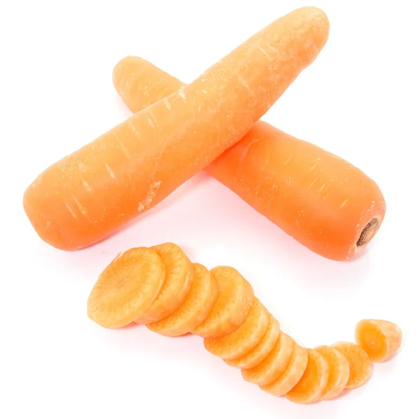 Sliced carrot — Stock Photo, Image