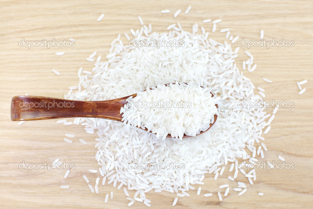 Asian white rice Stock Photo by ©Torsakarin 43015369
