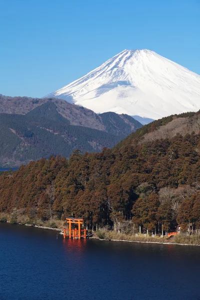 Montagne fuji en hiver — Photo