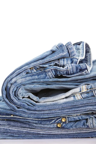 Blauwe jeans — Stockfoto