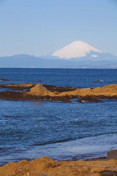 Fuji de montanha no inverno — Fotografia de Stock