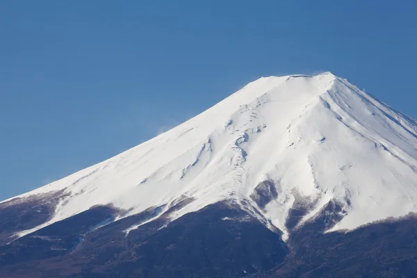 冬天的山地富士 — 图库照片