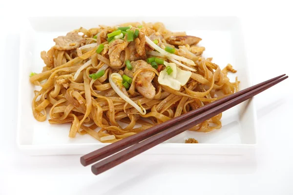 Stir-fried noodles — Stock Photo, Image