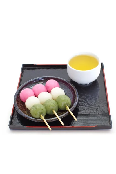 Dango Japanse knoedel — Stockfoto