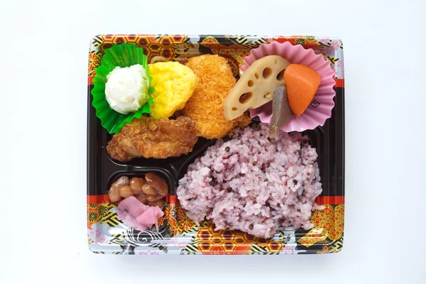 Bento, Japon öğle yemeği kutusu — Stok fotoğraf