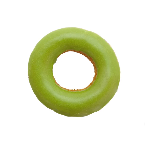 Macha grüner Tee süßer Donut — Stockfoto