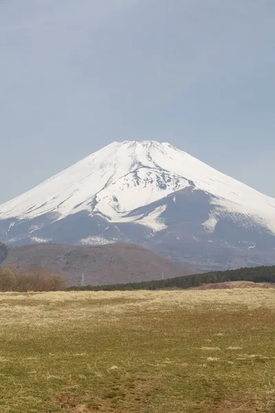 Berg fuji på vintern — Stockfoto